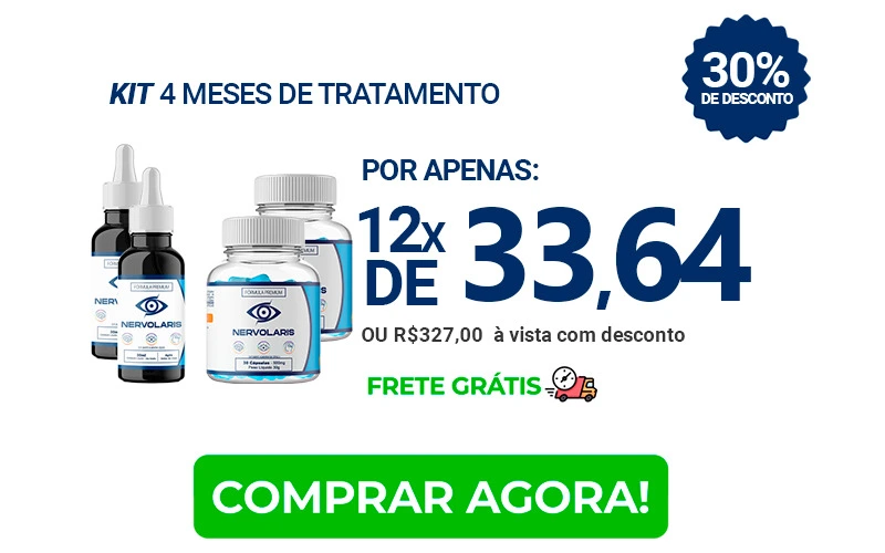 Kit Nervolaris 4 meses - tratamento completo para redução do estresse e aumento da qualidade de vida, com aprovação da Anvisa